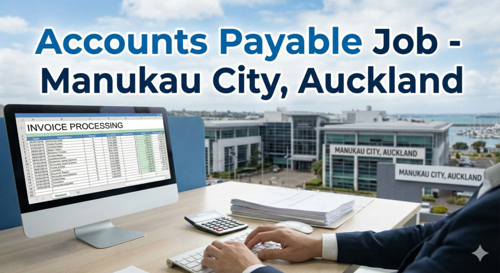 Accounts Payable Job - Manukau City, Auckland