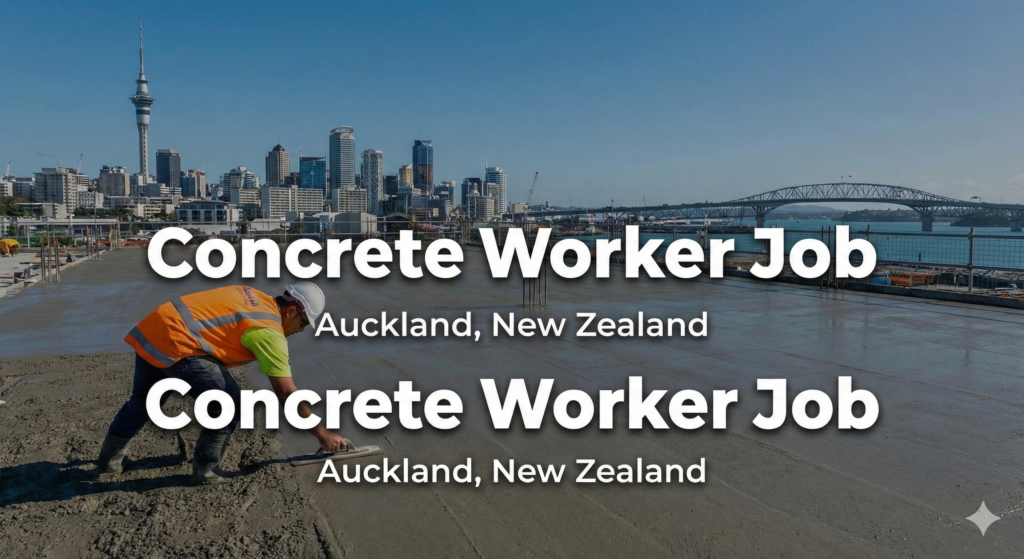 Concrete Worker Job