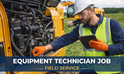 Equipment Technician Job- Field Service