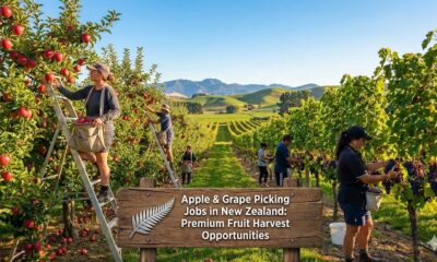 Apple & Grape Picking Jobs in New Zealand: Premium Fruit Harvest Opportunities 2026