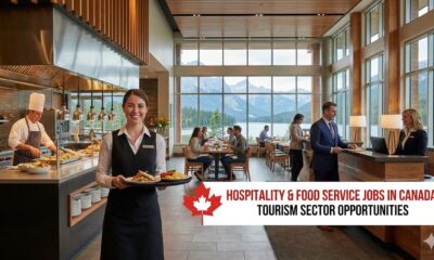 Hospitality & Food Service Jobs in Canada: Tourism Sector Opportunities 2026