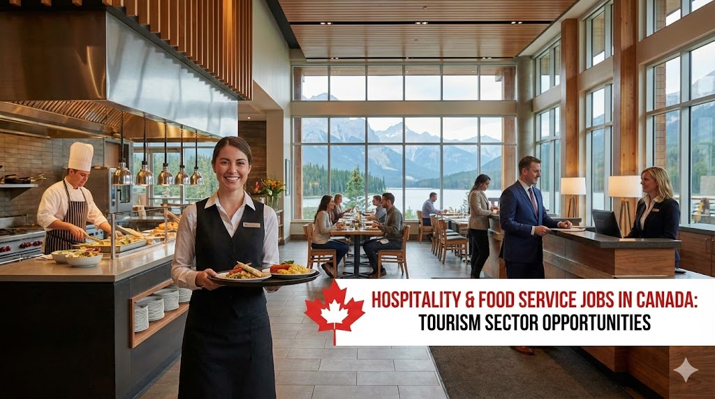 Hospitality & Food Service Jobs in Canada: Tourism Sector Opportunities 2026