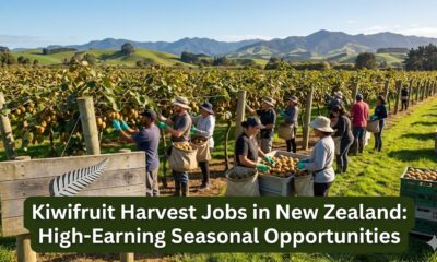 Kiwifruit Harvest Jobs in New Zealand: High-Earning Seasonal Opportunities