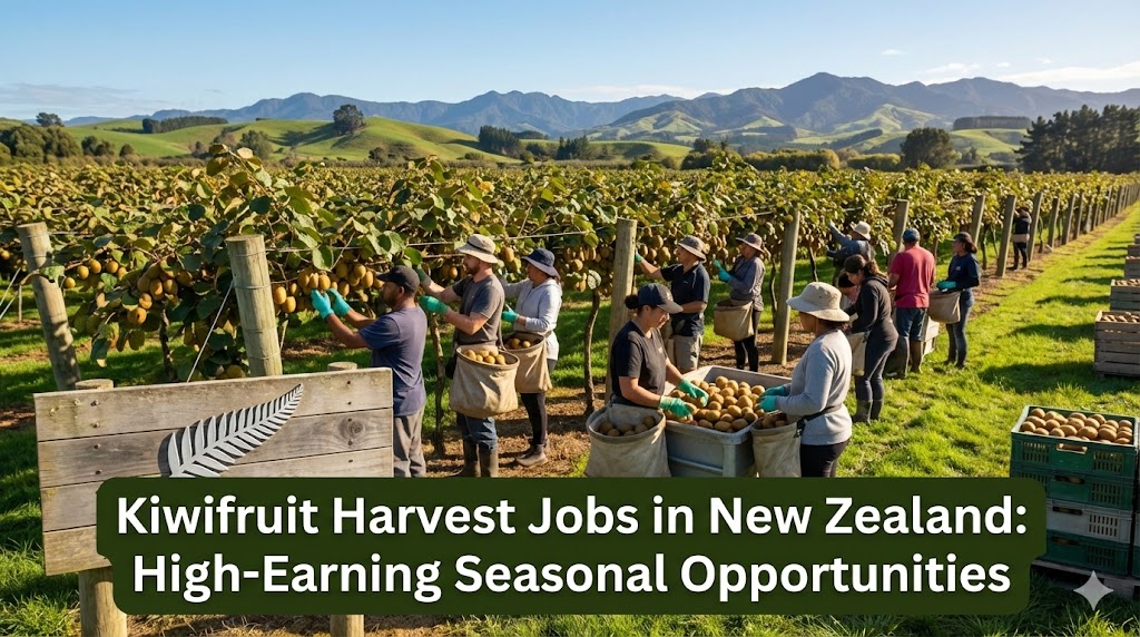 Kiwifruit Harvest Jobs in New Zealand: High-Earning Seasonal Opportunities